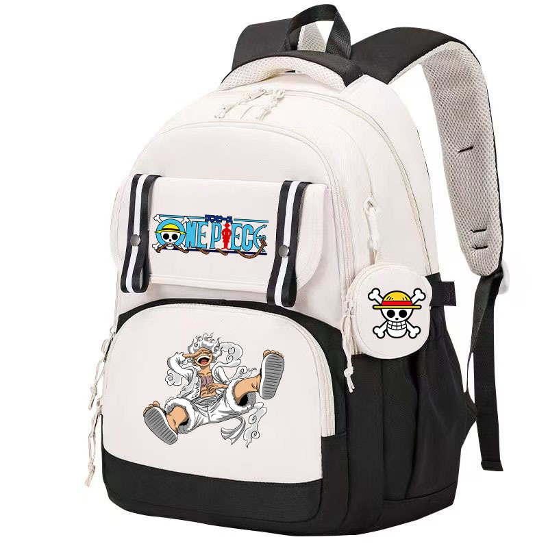 Travel Accessories As Gifts - Anime One Piece Rucksack, großer Schulrucksack