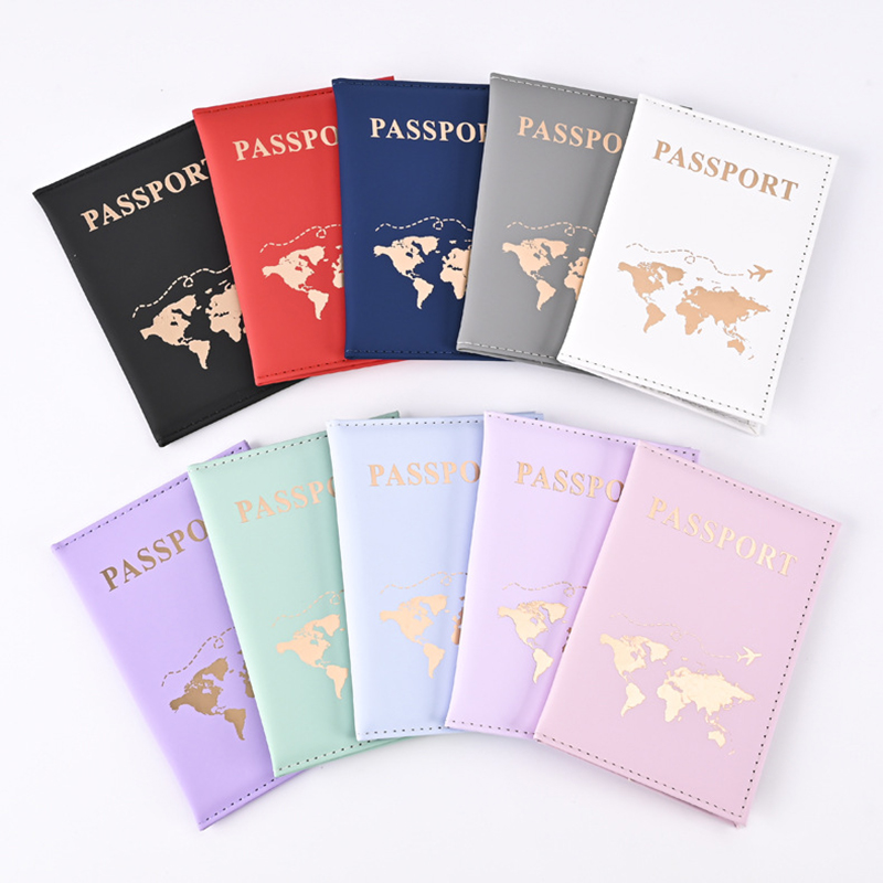 Travel Accessories Wallet - Mode Reisepass Schutzhülle Welt Muster Reise