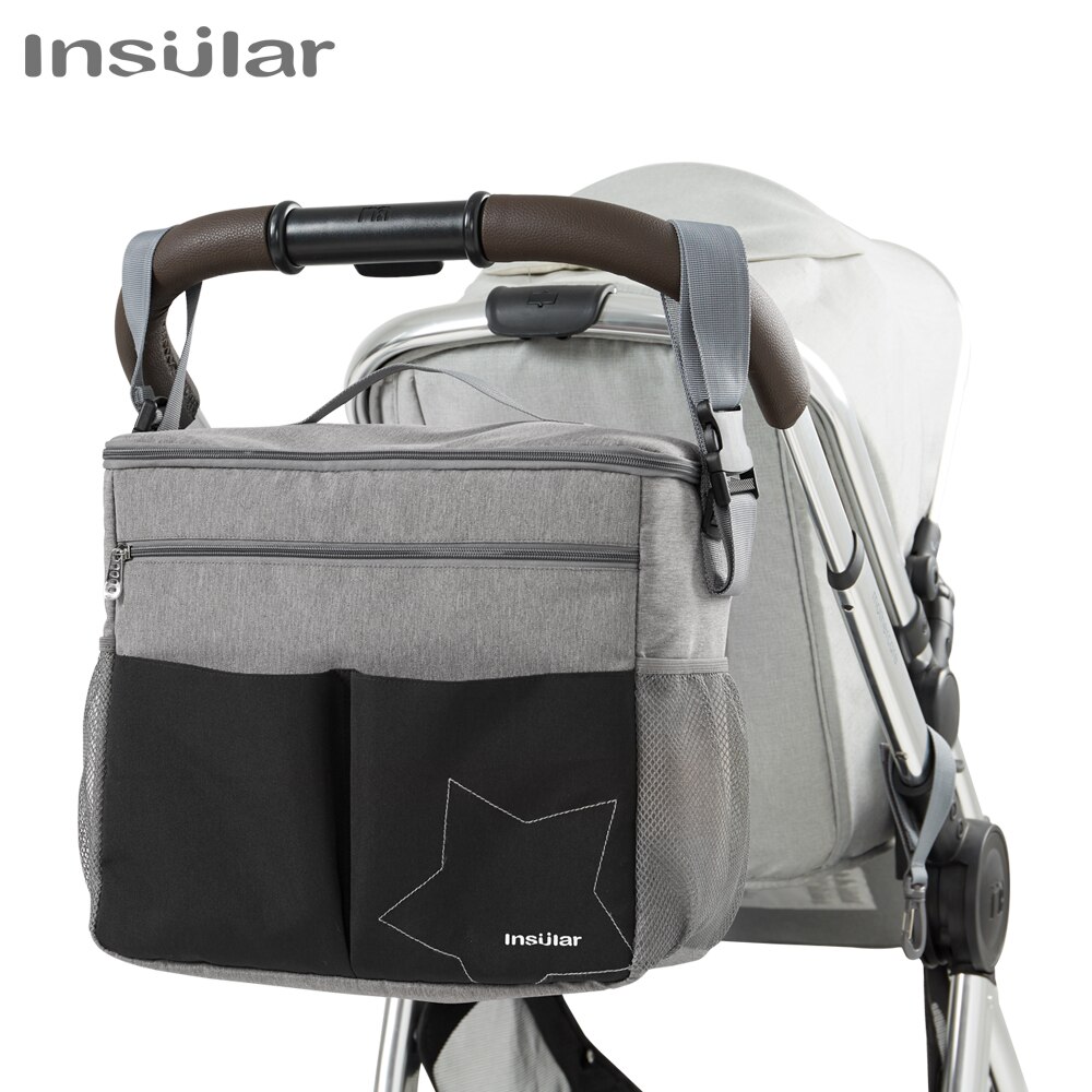 Travel Accessories Baby - Insular Baby-Windeltasche mit großer Kapazität, Outdoor-Reise,