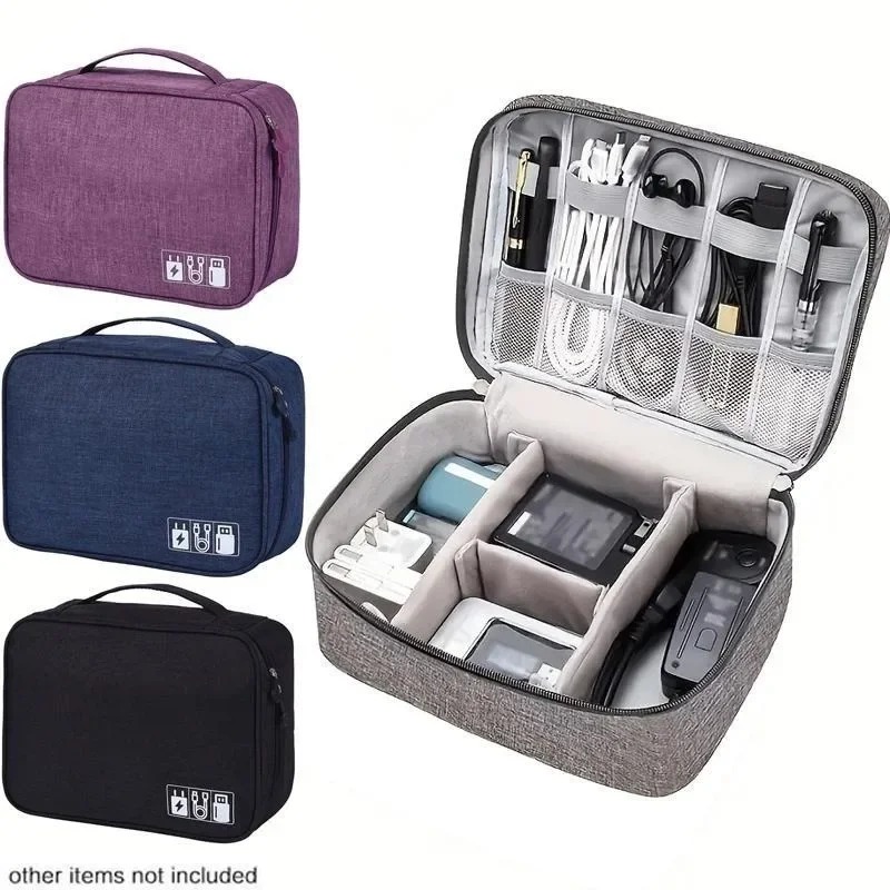 Travel Accessories As Gifts - Elektronik-Organizer Reiseetui Wasserfeste Kabelorganizer-Tasche Tech-Geschenke Aufbewahrungstasche