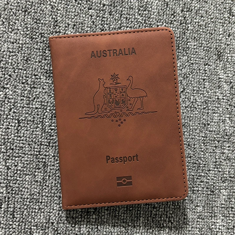 Travel Accessories Wallet - Australien Reisepasshülle Rfid Blocking Reisebrieftasche Australische