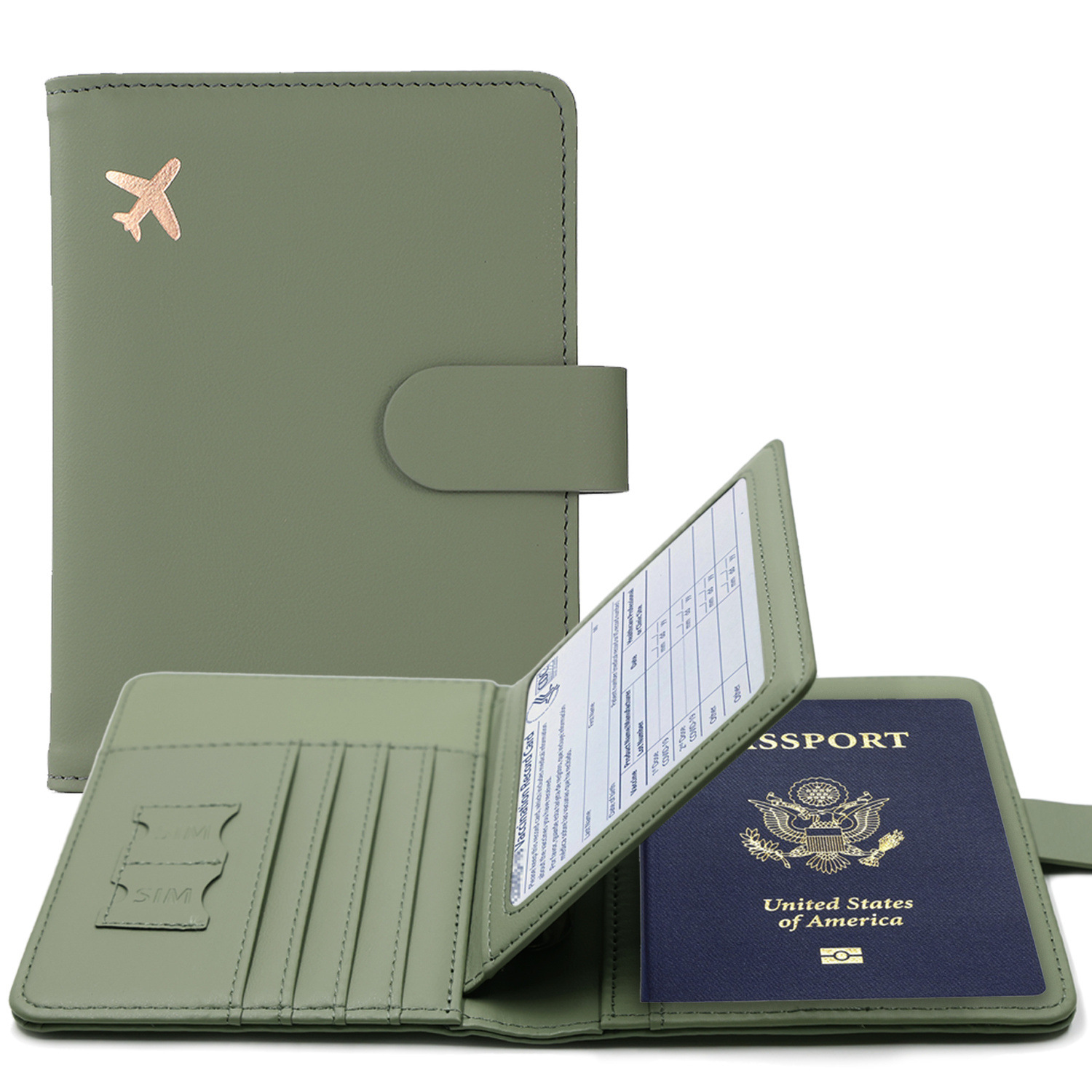 Travel Accessories Wallet - RFID Passport Abdeckung Fall Reisepass Multifunktionale