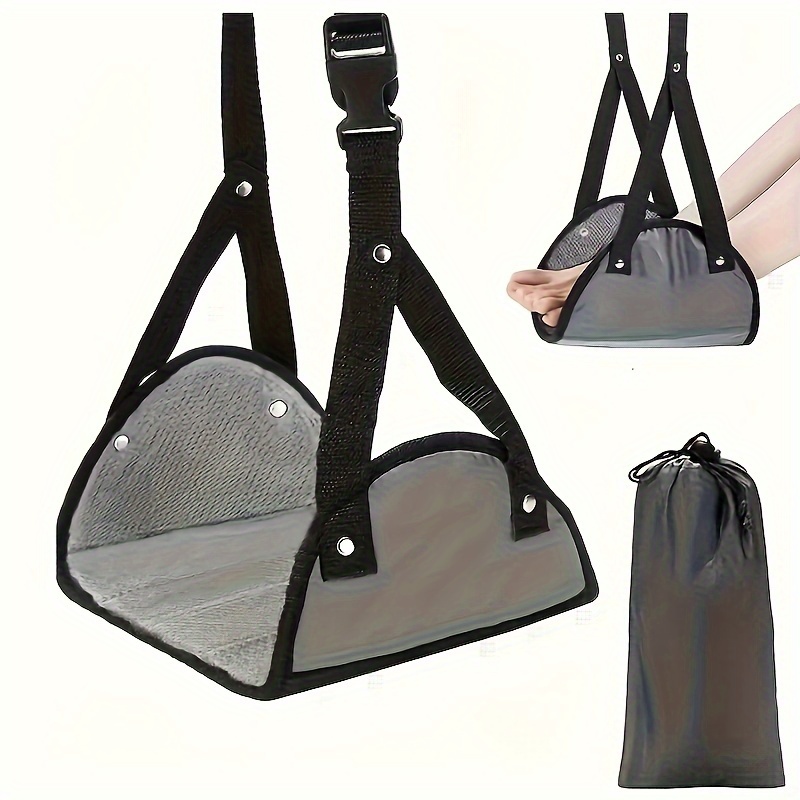 Travel Accessories Long Flight - Verstellbare Hängematte für die Füße, tragbare