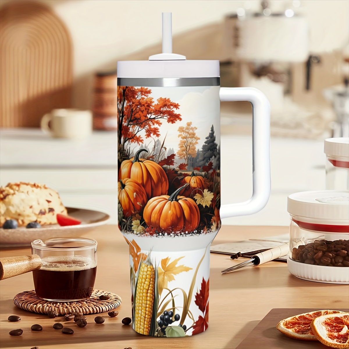 1 Stück 40oz Herbst-Kürbis-Iso – Travel Accessories Ideas Bewertung und Preis