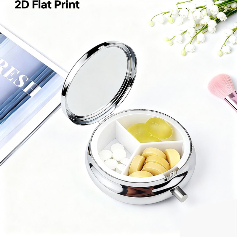 Eine flache, tragbare, runde P – Travel Accessories As Gifts Bewertung und Preis
