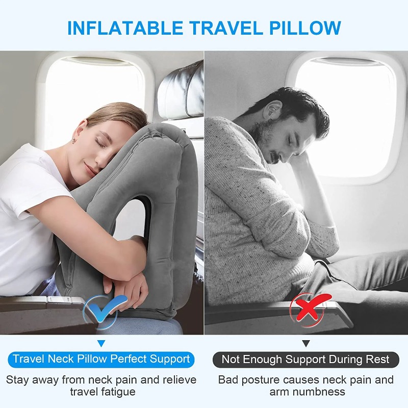 Aufblasbare Reisekissen mit Na – Travel Accessories Long Flight Bewertung und Preis