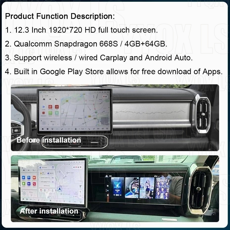 12,3-Zoll-Co-Pilot-Display für – Travel Accessories India Bewertung und Preis
