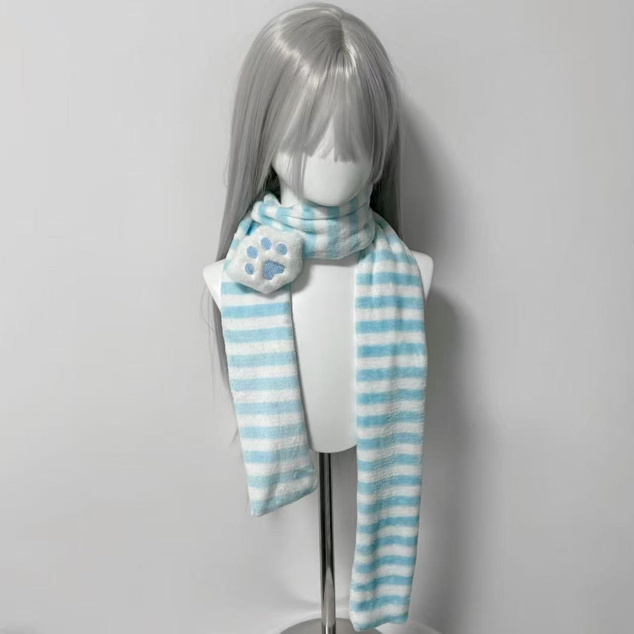 Kawaii Strickschal mit Katzenp – Travel Accessories Aesthetic Bewertung und Preis