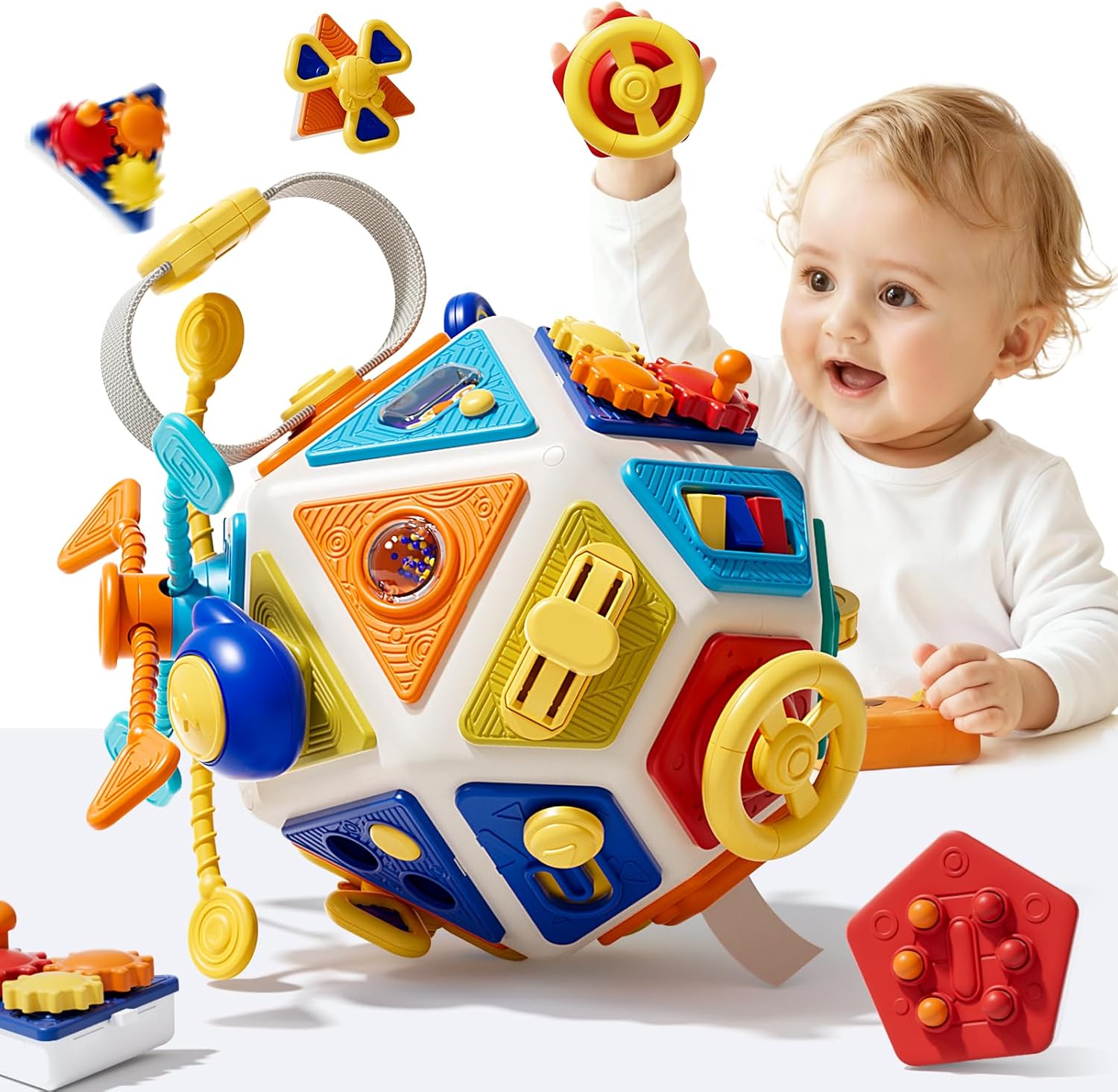 Baby Busy Board Aktivitätswürf – Travel Accessories Baby Bewertung und Preis