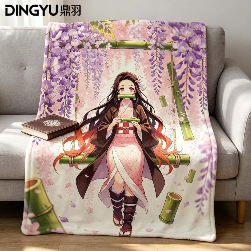 Anime Demon Slayer Flanell-Dec – Travel Accessories As Gifts Bewertung und Preis