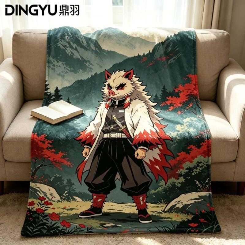 Anime Demon Slayer Flanell-Dec – Travel Accessories As Gifts Bewertung und Preis