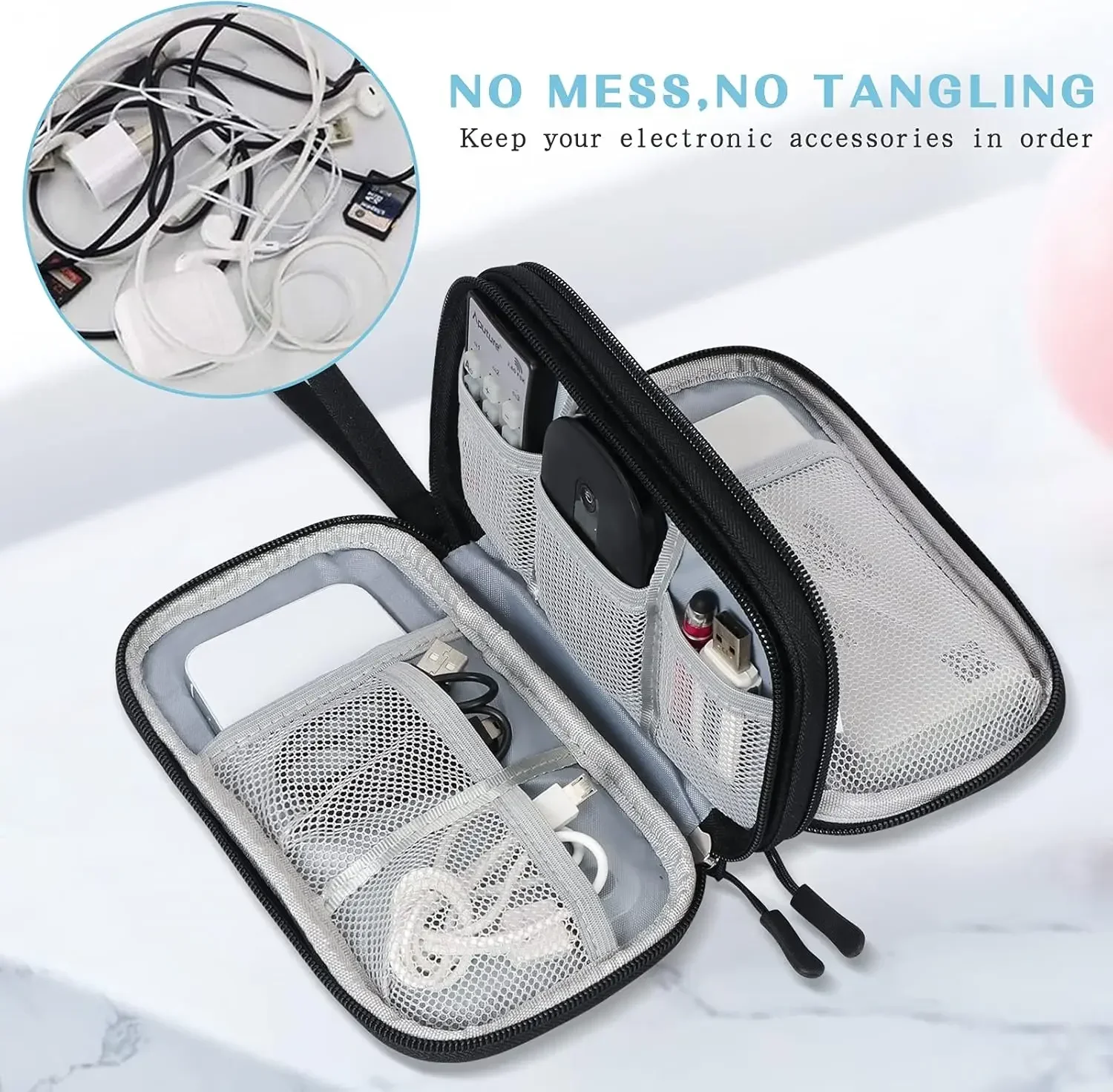 Reise-Kabeltasche Tragbare Dig – Travel Accessories Organizer Bag Bewertung und Preis