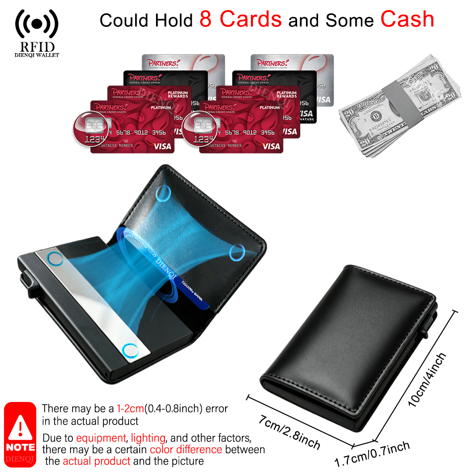 RFID-Kreditkartenhalter Luxus- – Travel Accessories Wallet Bewertung und Preis